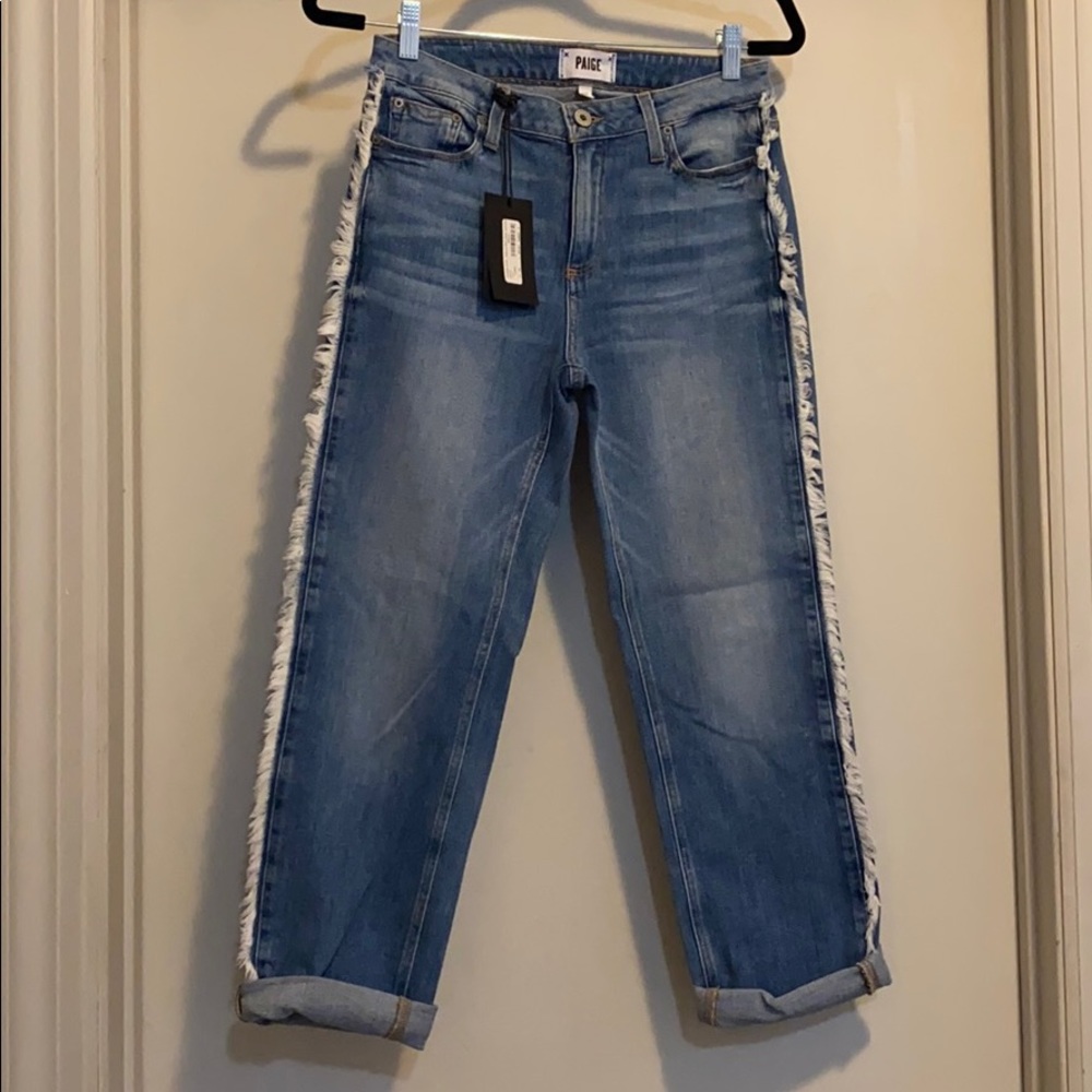 Paige Jeans Noella Cropped Straight-Leg